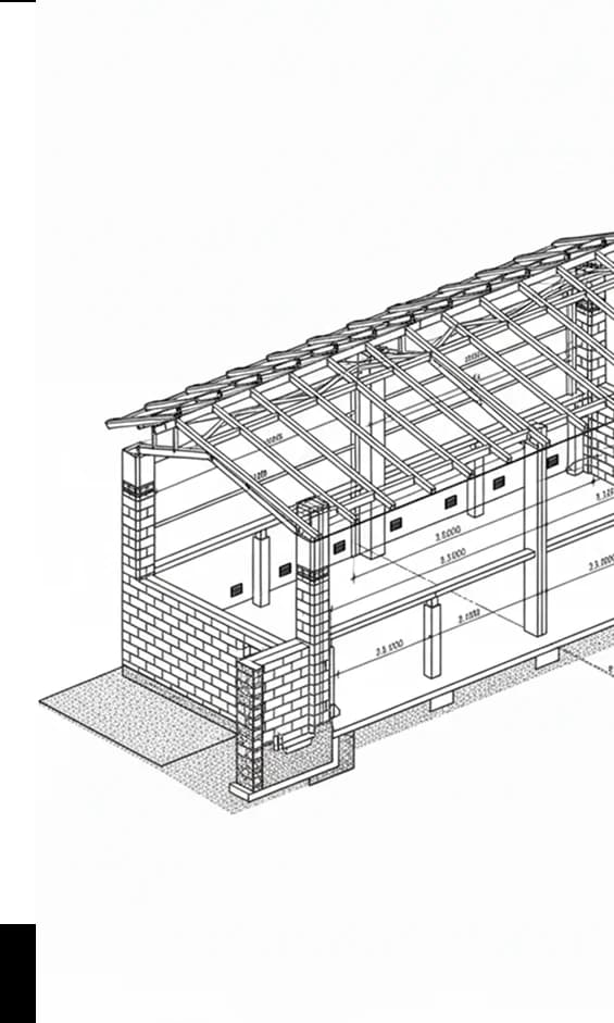 3D architectural building model created in Draft It Architectural V5